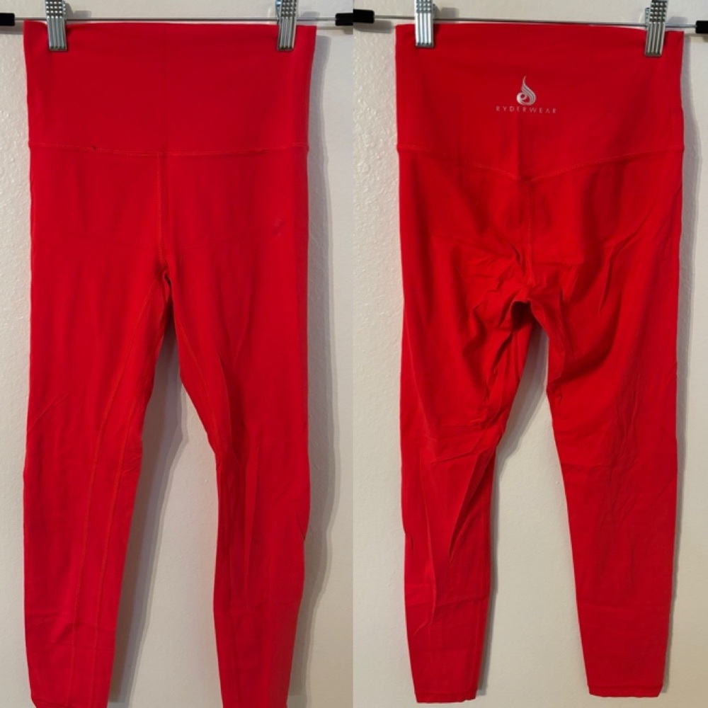 Ryderwear Women’s Vibrant Red Women’s Leggings - Small